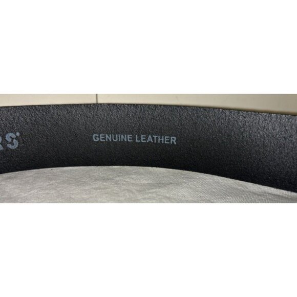 Dockers Mens Genuine Leather Belt Size 30 Black - Picture 3 of 6
